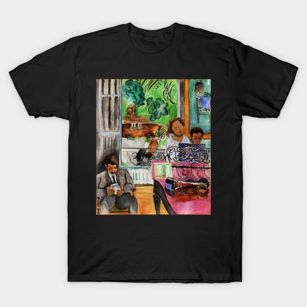 HIGH RESOLUTION The Music Lesson Henri Matisse T-Shirt by buythebook86